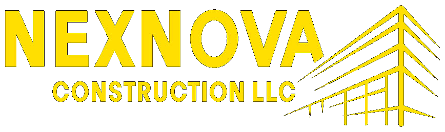 NexNova Construction LLC gold and black logo